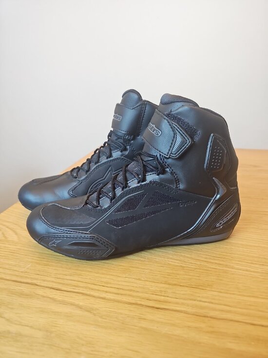 Alpinestars Faster-3 Drystar Motorcycle Riding Shoes Black Waterproof Size 9 main image 8